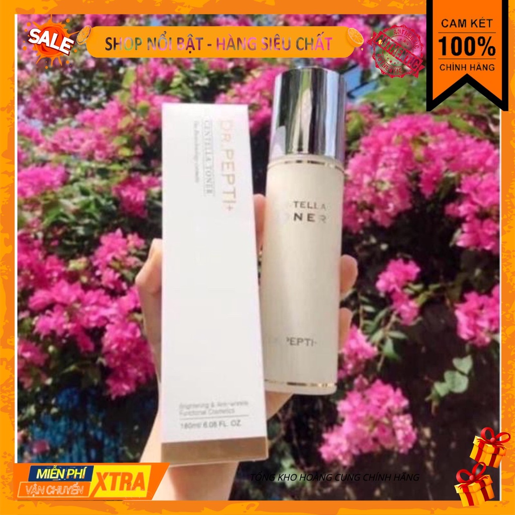 Nước hoa hồng - dưỡng da căng bóng Dr.Pepti Centella Toner 180ml 16