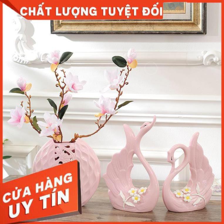 Giá hủy diệt -  Thiên nga gốm sứ decor