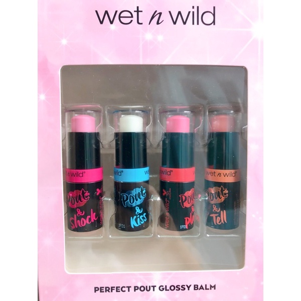 Set son dưỡng bóng Wet N Wild