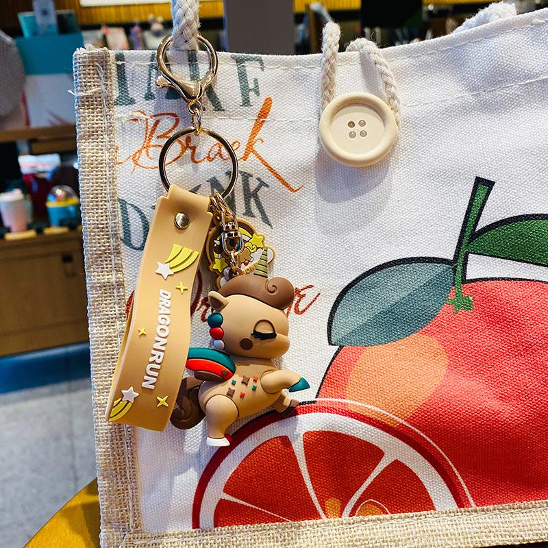 [Ảnh thật] [Có sẵn] Móc khóa ngựa thần dễ thương Hottrend -phụ kiện túi xách