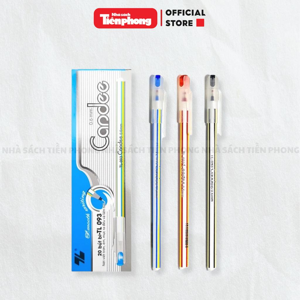 Bút bi Thiên Long chính hãng nhà sách Tiền Phong bút bi có nắp TL-093.