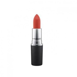 💄💄son mac devoted to chili 316 powder kiss - màu đỏ gạch