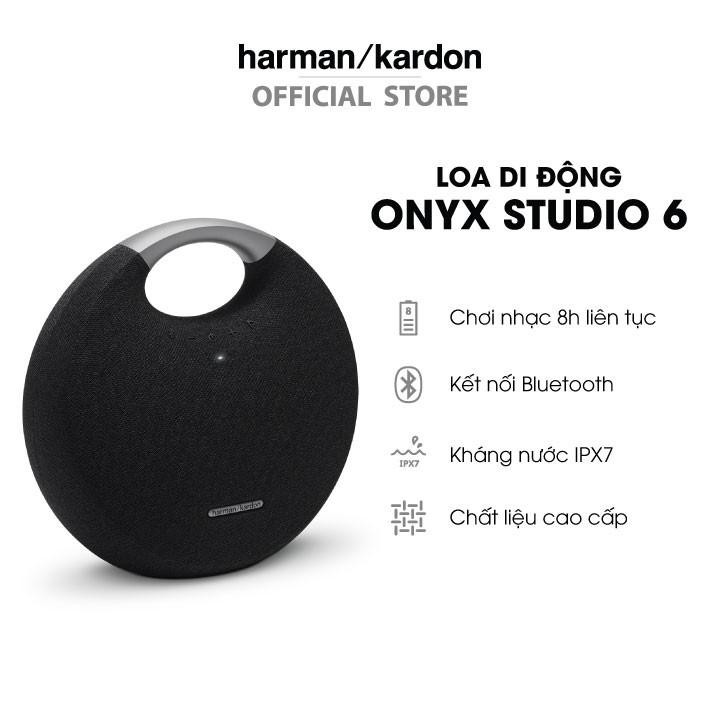 [Hàng Chính Hãng] Loa Bluetooth Harman Kardon Onyx Studio 6