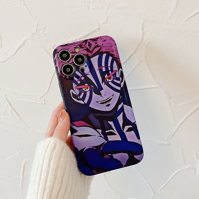 Ốp Điện Thoại Mềm Nhám In Hình Hoạt Hình Demon Slayer Cho iPhone 14 Pro Max 13 11 12 Pro Max Xs Max XR 14plus