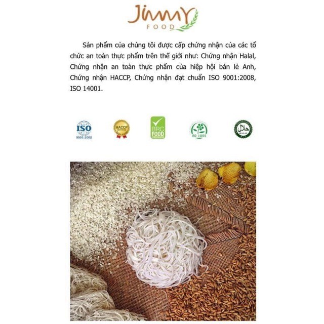 Bún gạo lứt Jimmy/ 250gr [Date: 5/2022 ] | BigBuy360 - bigbuy360.vn