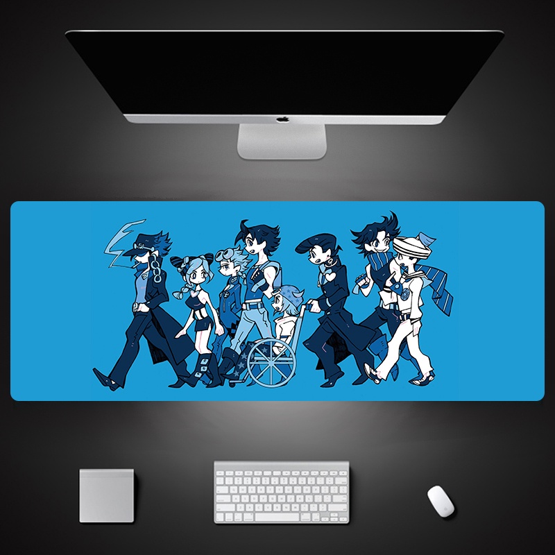Tấm Lót Chuột Và Bàn Phím Cỡ Lớn In Hình Anime Jojo 'S Bizarre Adventure