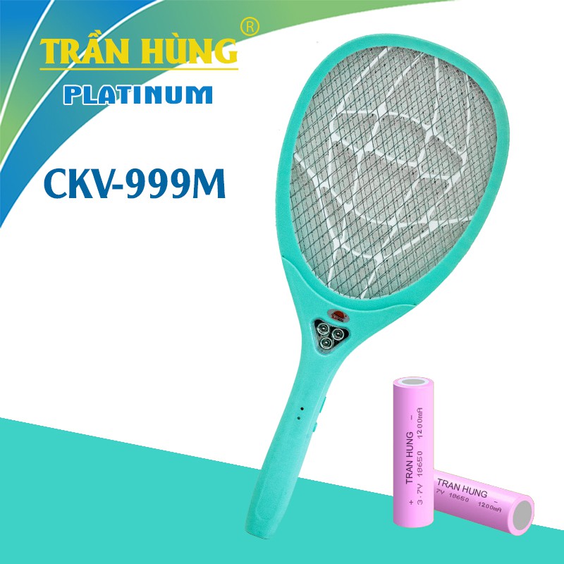 Vợt muỗi cao cấp CKV-999M [chạy pin 18650]