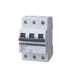 Mcb mitsubishi bh-d10 3p 10ka c n 0.5a, 1a, 1.6a, 2a, 3a, 4a, 6a, 10a, 13a, 16a, 20a, 25a, 32a, 40a, 50a, 63a