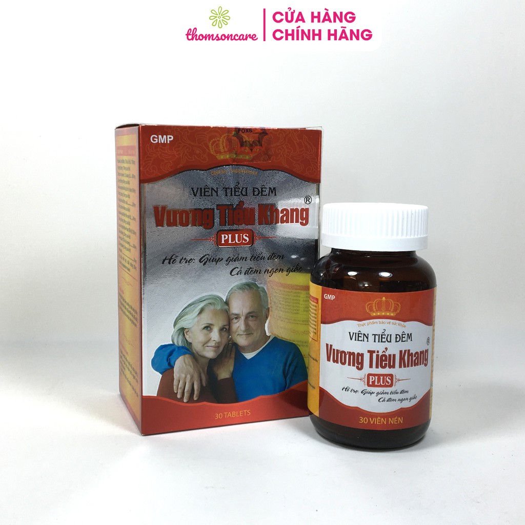 Viên Tiểu Đêm Vương Tiểu Khang - Hỗ trợ giảm tiểu đêm, giúp cả đêm ngon giấc - Hộp 30 viên | BigBuy360 - bigbuy360.vn