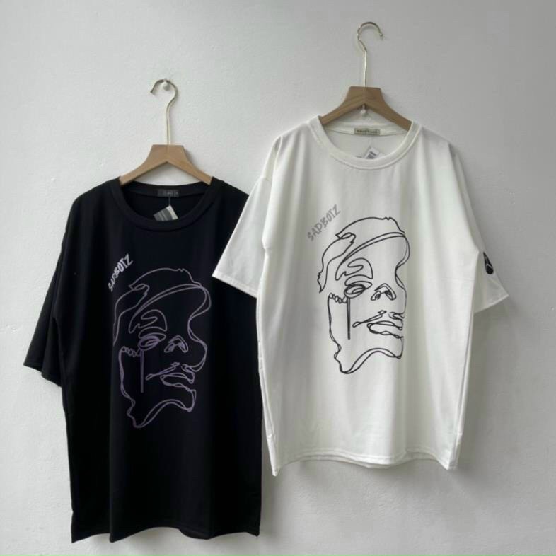 ÁO THUN UNISEX TAY LỠ FORM RỘNG CÓ SIZE TỚI 80KG