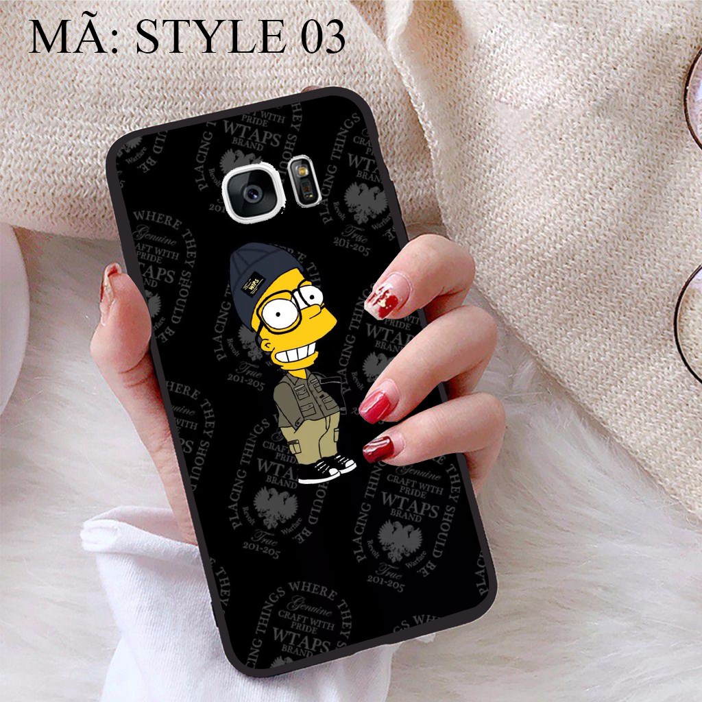 Ốp lưng Samsung S7 Edge viền dẻo TPU BST Phong cách