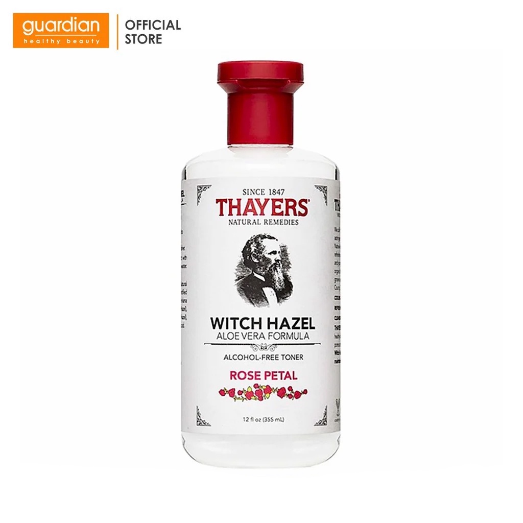 Nước hoa hồng không cồn Thayers - Hương hoa hồng 355ml