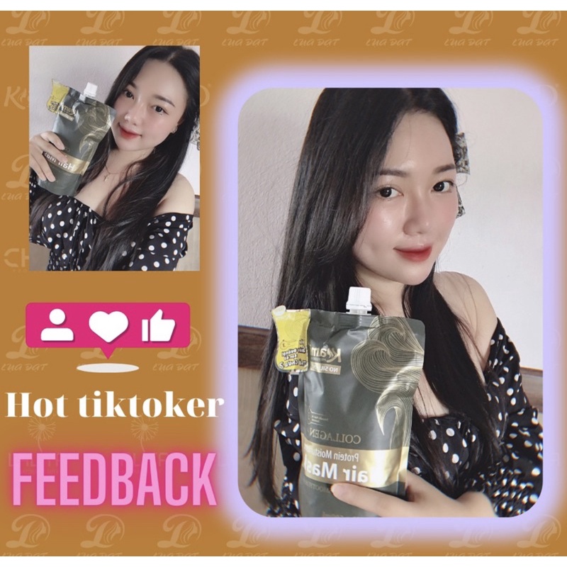Hấp phục hồi siêu dưỡng Collagen Kami 500ml, chính hãng giá tốt chốt sl, 10sp đầu tiên giá đẹp cho khách ghé Tiệm Tys😊