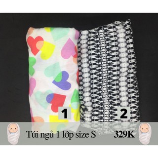 Túi ngủ 1 lớp size S - Quấn chũn Cocoon