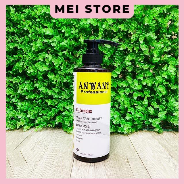 Dầu gội kích thích mọc tóc ANWANY Collagen B 500ml