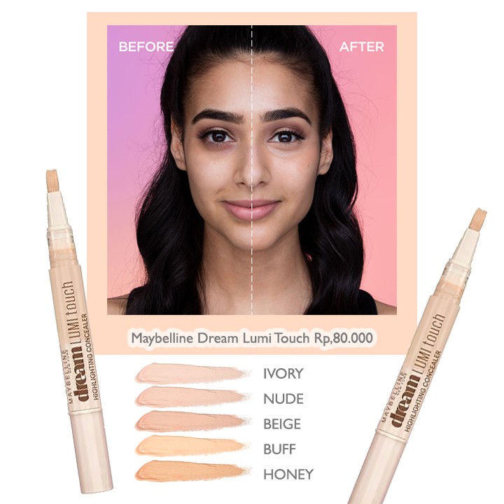 (hàng Mới Về) Kem Che Khuyết Điểm Bắt Sáng 3 Màu Maybelline Dream