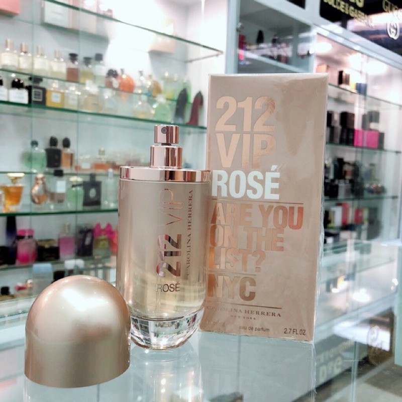 Nước hoa nữ 💋 212 VIP ROSE vàng 80ml - TyA BEAUTY