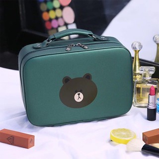 Bộ 2 Cốp Đựng Mỹ Phẩm Gấu Brow
