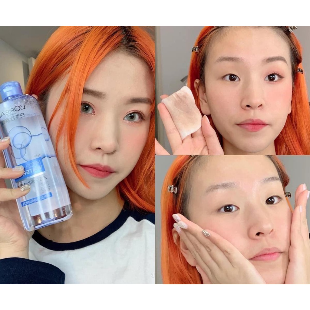 [L'Oreal] Nước Tẩy Trang Paris 3in1 Micellar Water 400ml | BigBuy360 - bigbuy360.vn