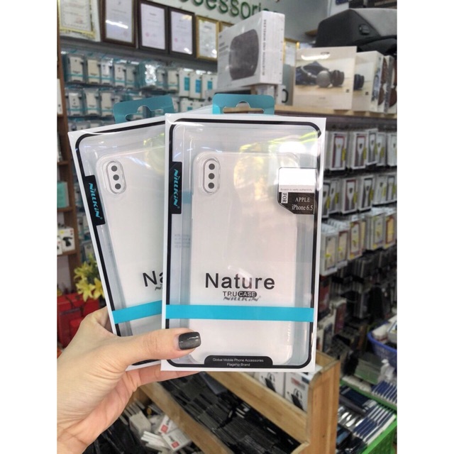 Ốp Silicon Nillkin iPhone 12 Pro Max/X/ XS/ XR/ XS Max/11/ 11 Pro/ 11 Pro Max/ SE 2020/ 7 plus/8plus/ 7/8