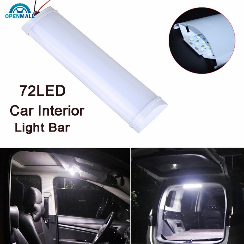 Đèn LED 72 bóng 3 hàng 12V/24V cho xe hơi/xe tải