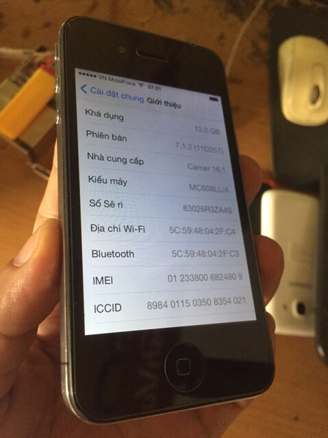 Điện thoại iphone 4 quốc tế chính hãng apple  (TẶNG BÓP VÍ THỜI TRANG ) | BigBuy360 - bigbuy360.vn