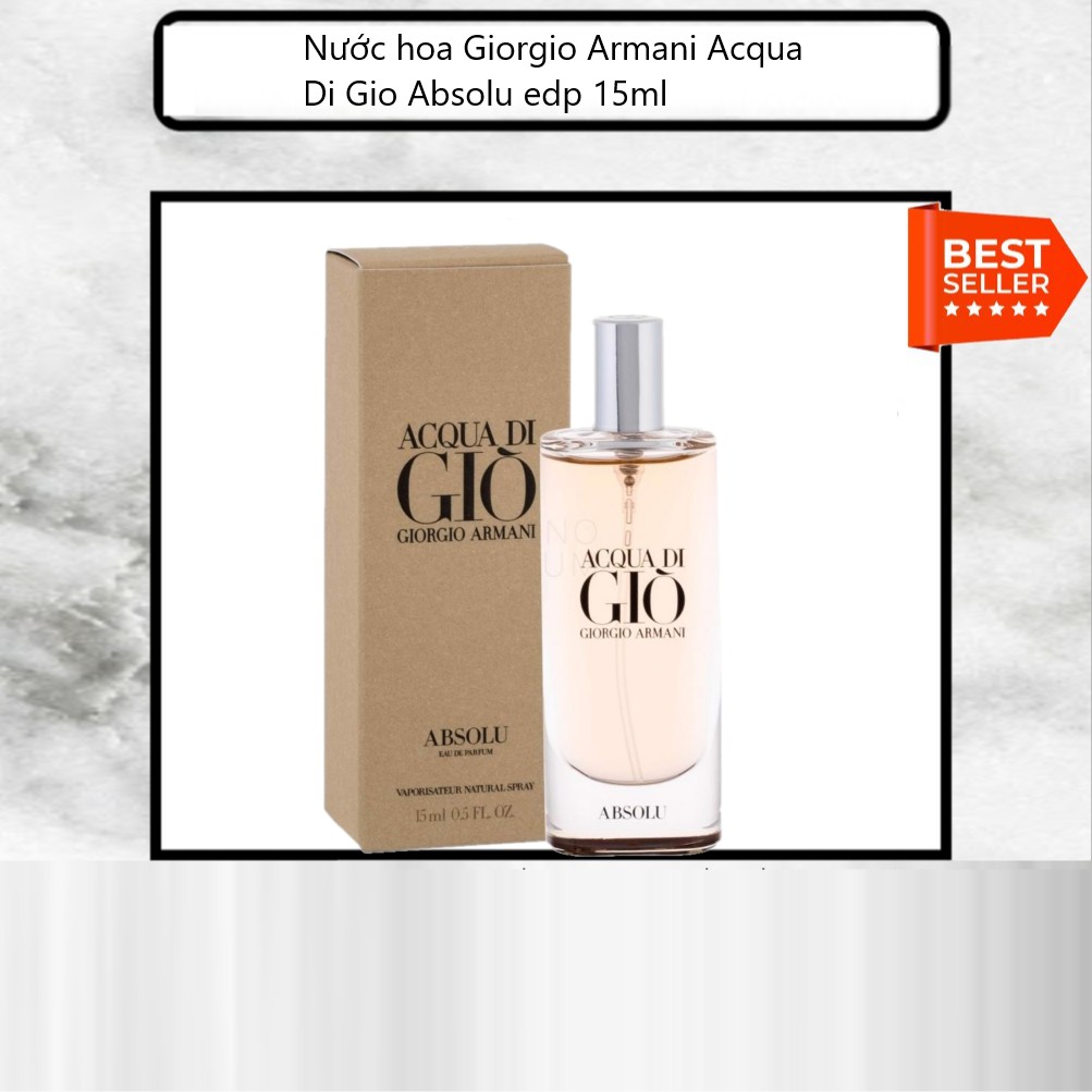 Nước hoa Giorgio Armani Acqua Di Gio Absolu edp 15ml