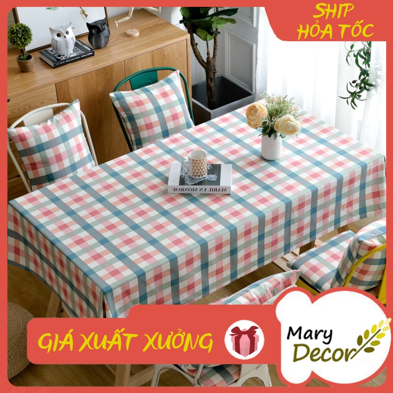 Khăn trải bàn cao cấp Mary Decor chất liệu cotton thêu - KBCC21