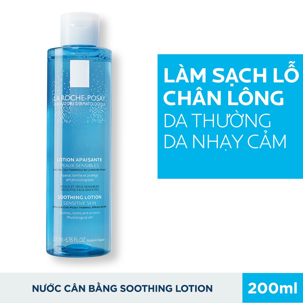 Nước Hoa Hồng cho da nhạy cảm La Roche Posay Soothing Lotion Sensitive Skin 200ml