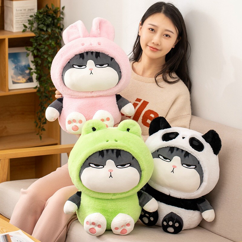 Gấu Bông Mèo Hoàng thượng Cosplay Thỏ