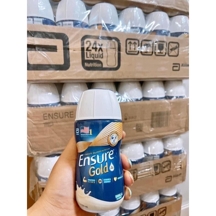 Sữa ensure Gold nước 220ml  - Thùng vị Socola, Vani