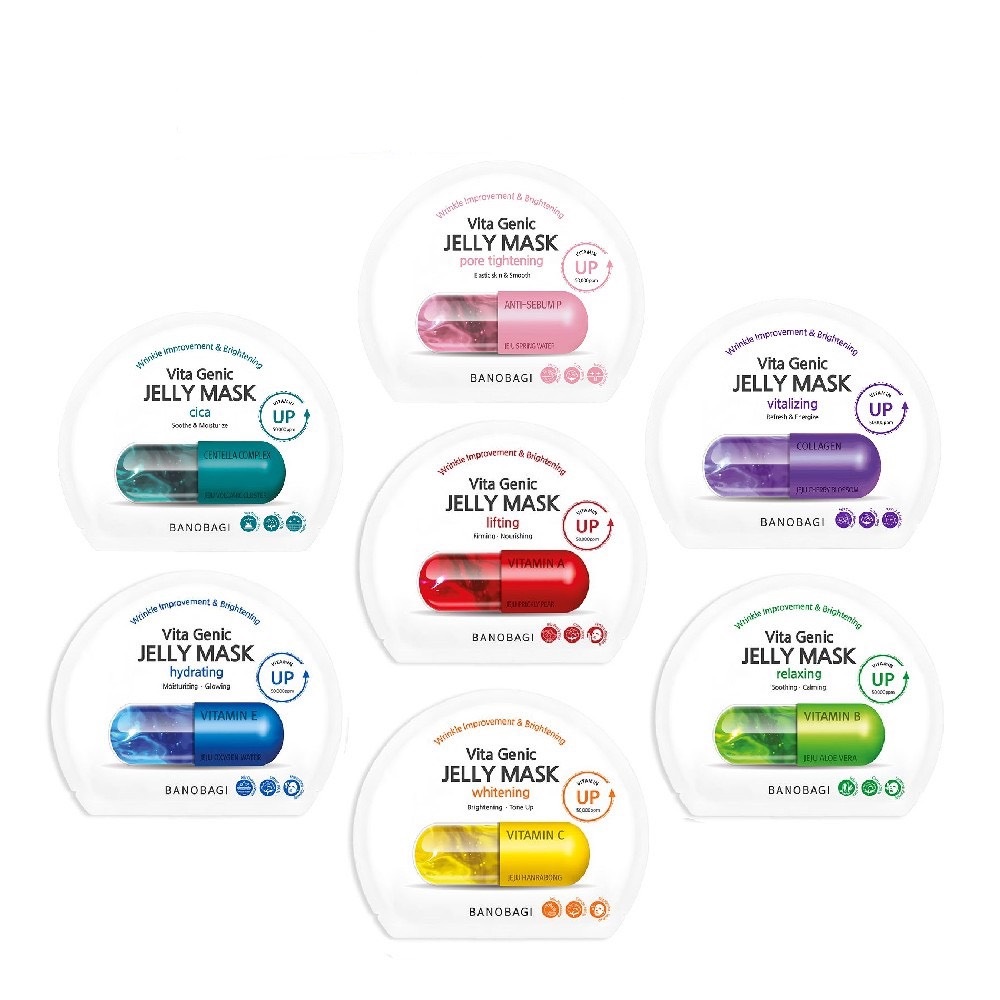 Mặt nạ BANOBAGI Vita Genic Jelly Mask giúp dưỡng da và bổ sung vitamin 30ml