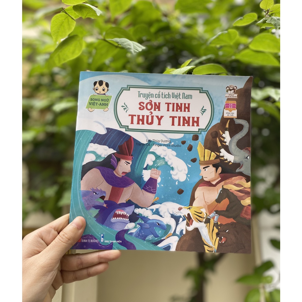 SÁCH - Truyện cổ tích Việt Nam  - Sơn Tinh - Thủy Tinh