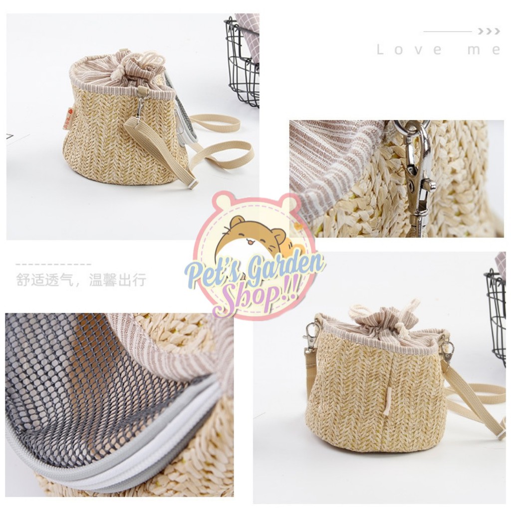 Túi giả mây vận chuyển hamster