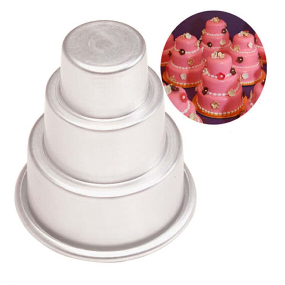 Khuôn Làm Bánh Mini Bằng Thép Không Gỉ Tiện Dụng
