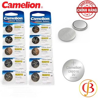 Pin CR2016 Camelion Lithium 3V (vỉ 1 viên)