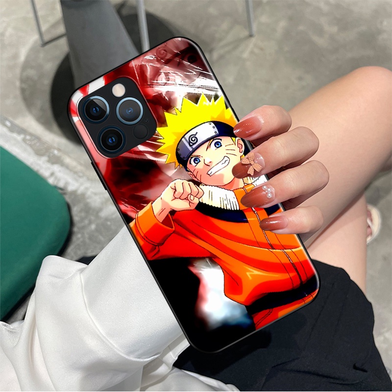 Ốp Điện Thoại Mềm Họa Tiết Naruto Itachi Sasuke Cho iPhone 7 8 7 + 8 + 6 + 6S + XR XS Max 5 5s YN37 Mới