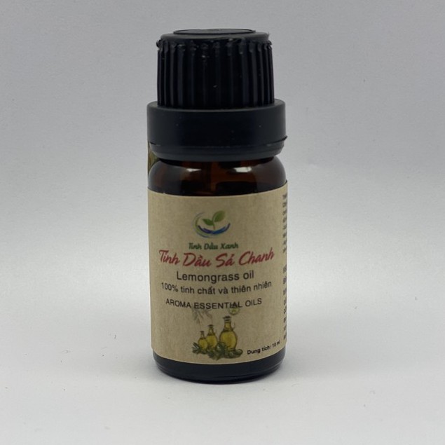 Tinh dầu sả chanh thiên nhiên thái nguyên 10ml giúp xông phòng, ngừa cảm cúm, khử mùi và xua đuổi côn trùng L11