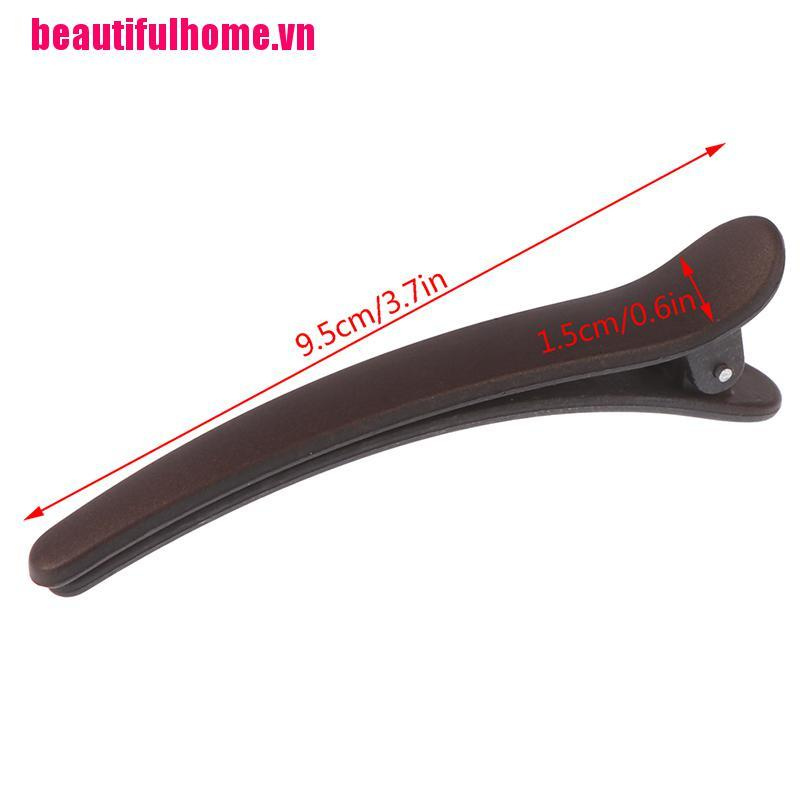 (Hàng Mới Về) Kẹp Tóc Vịt Nhựa Chống Trượt Tiện Lợi