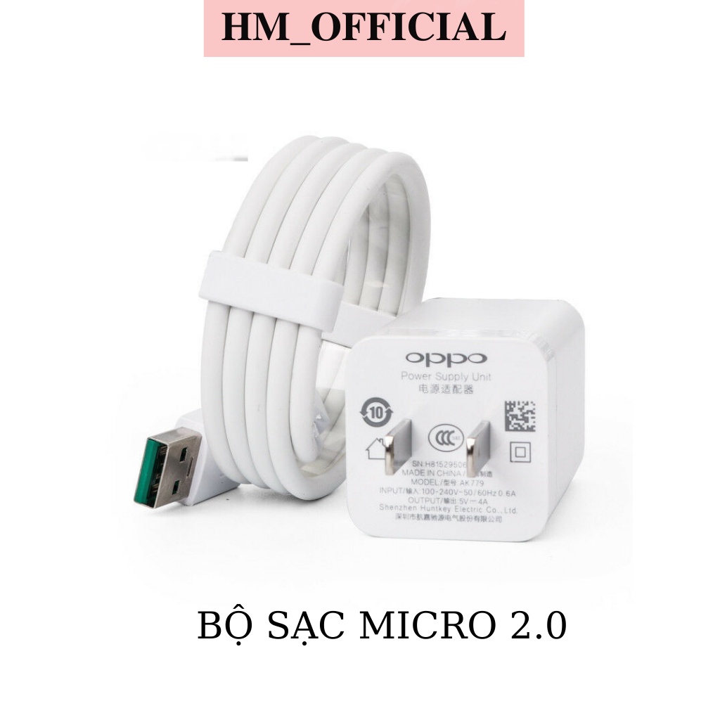 BỘ SẠC NHANH OP-PO F9/F11/RENO &amp; REAL-ME 1 ĐỔI 1