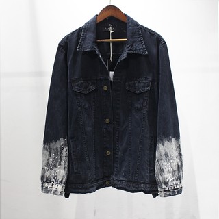 Áo khoác jean wax acid unisex pacsun