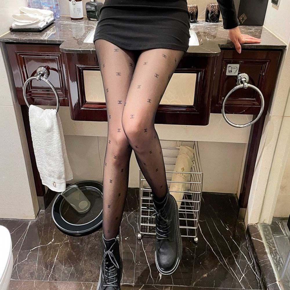 HARRIETT Vớ Lưới Đen Siêu Mỏng Thoáng Khí Phong Cách Lolita Cho Nữ
