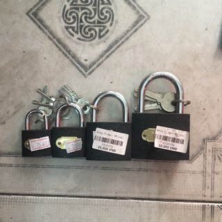Ổ Khoá Tri Đen Siêu Bền