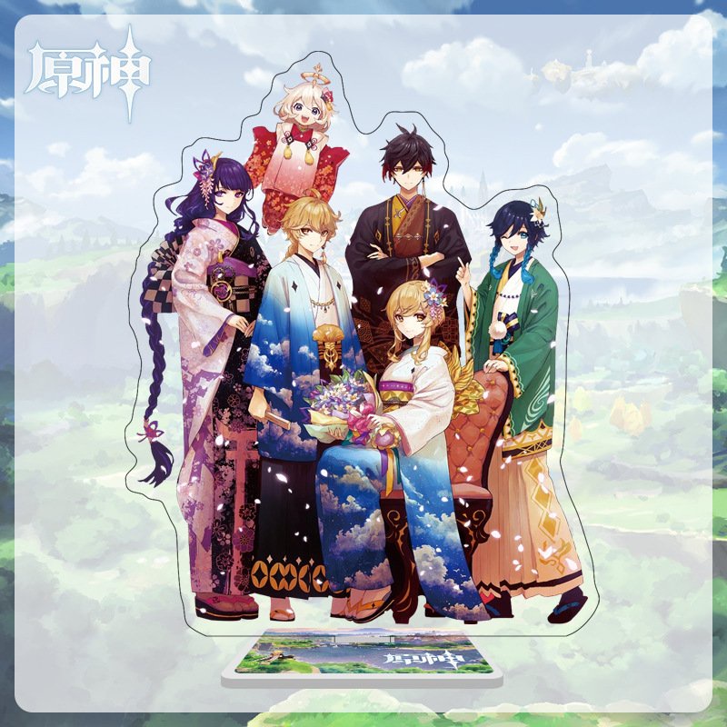 Mô hình nhân vật GENSHIN IMPACT standee game mica acrylic anime chibi xinh xắn M4