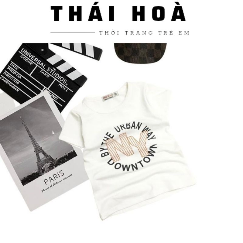 [COTTON 4 CHIỀU] Áo thun 7_20kg cho bé trai áo phông ngắn tay chất đẹp