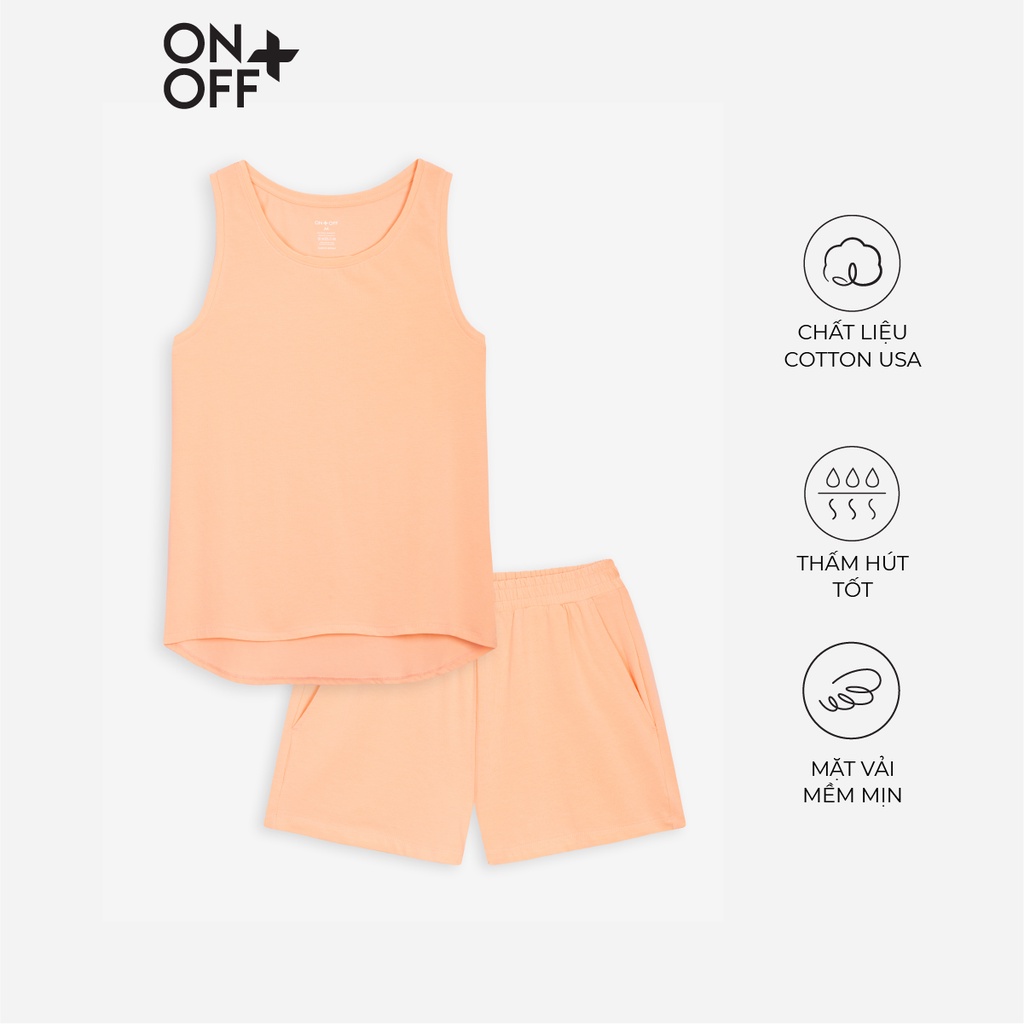 Bộ mặc nhà nữ ONOFF khỏe khoắn, năng động - W46MC20225