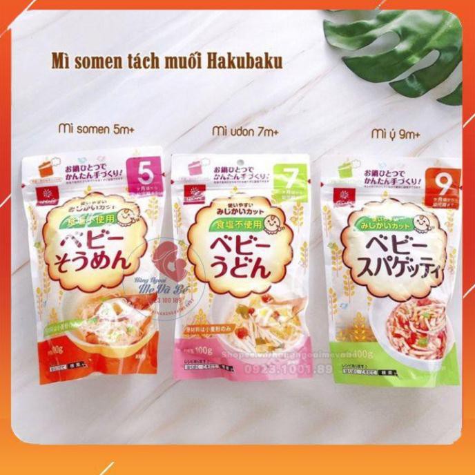 Mì somen Nhật bản [FREE SHIP] cho bé đủ vị đủ tháng