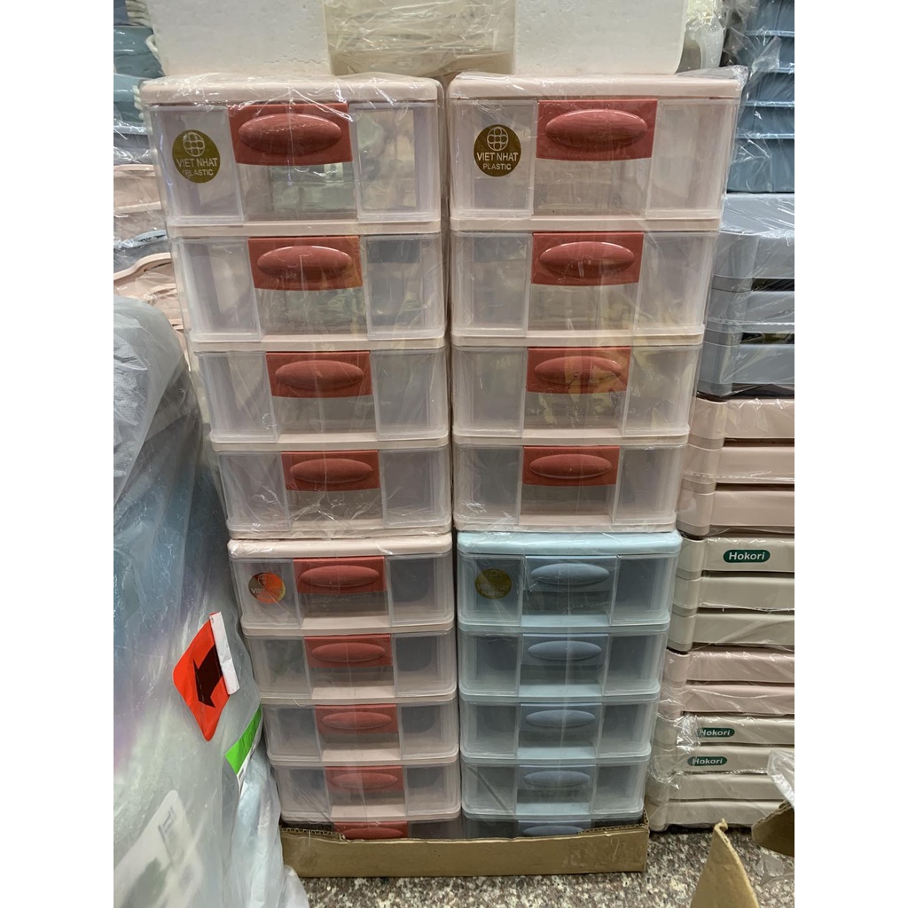 Tủ nhựa mini đa năng 4 tầng Việt Nhật