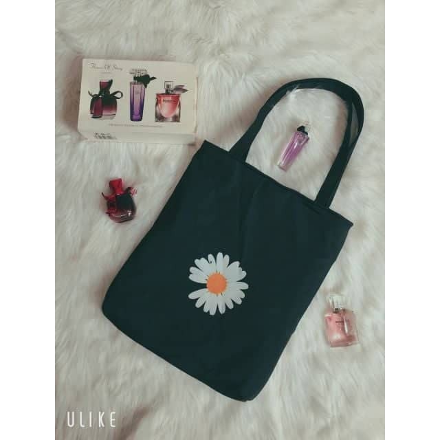 Túi tote Hoa Cúc trắng