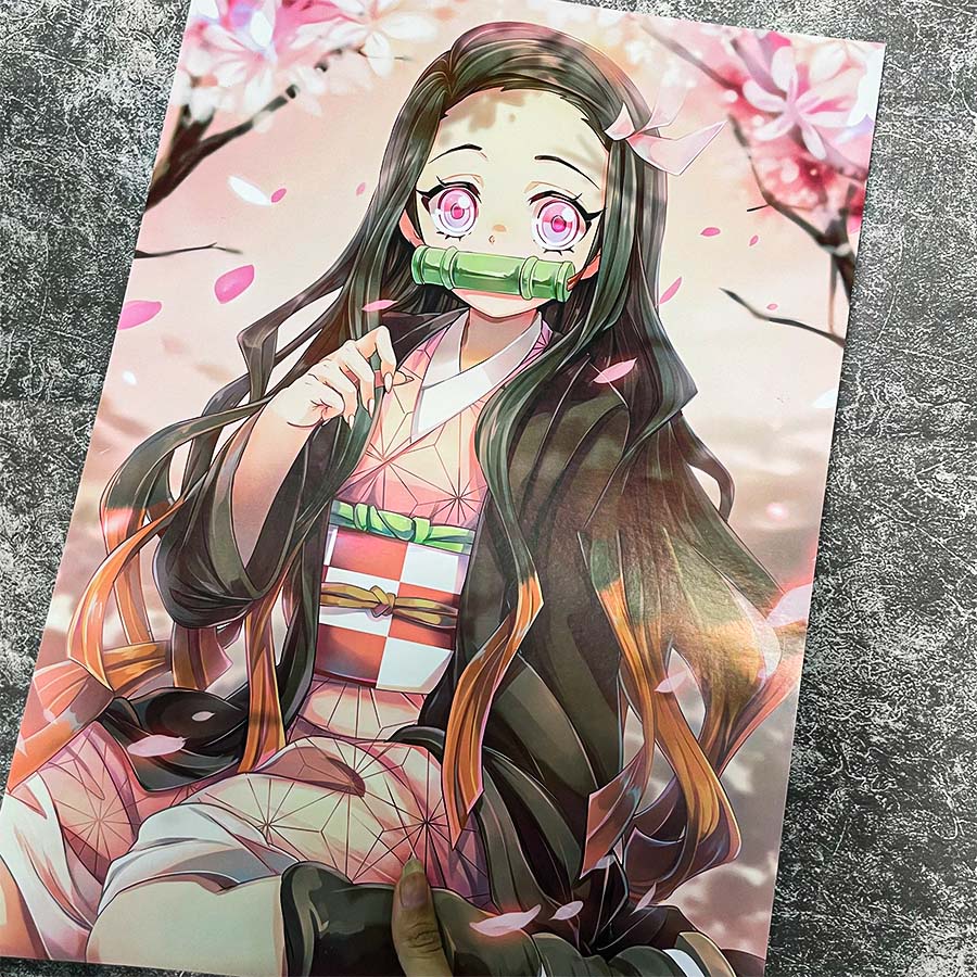 Poster KIMETSU NO YAIBA Khổ A3 Chất Liệu Giấy In Ảnh  - Tranh Trang Trí Nội Thất Siêu Tiện Lợi